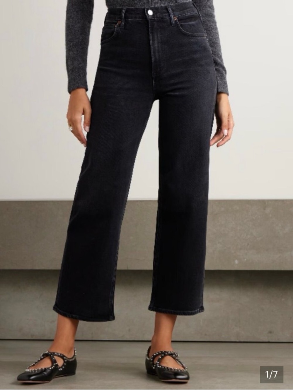 Agolde Ren Jeans Dark Wash 23